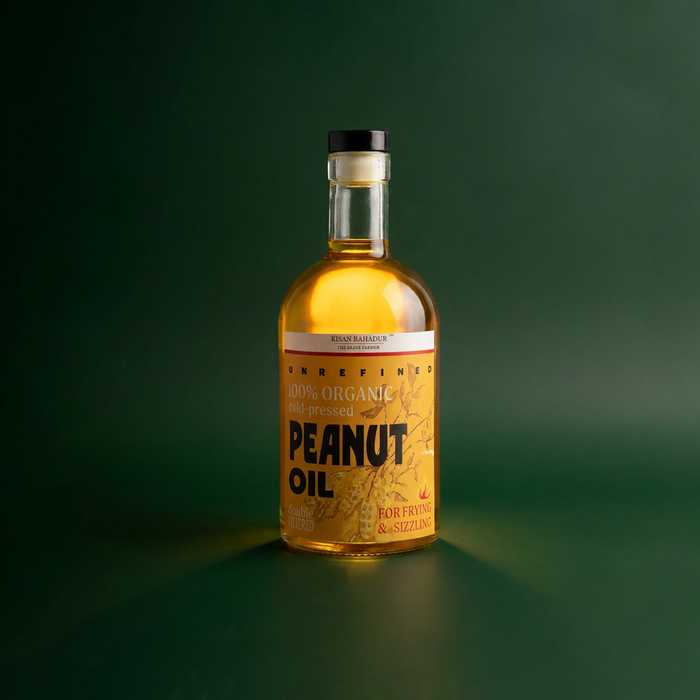 Cold Pressed Peanut Oil | Kachi Ghani Groundnut Oil