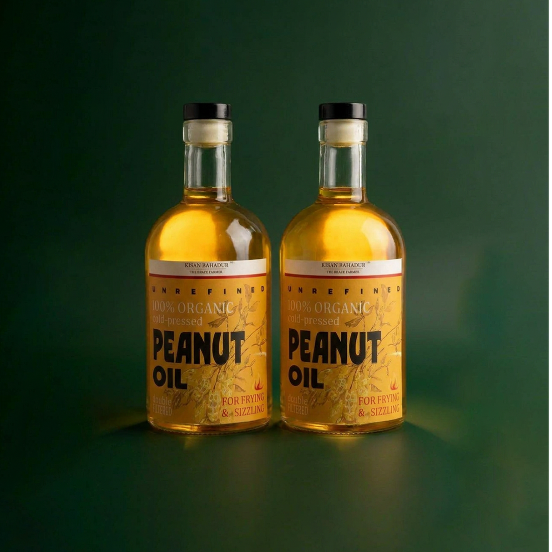 Cold Pressed Peanut Oil | Kachi Ghani Groundnut Oil