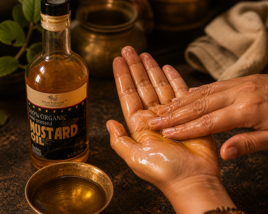 Cold Pressed Mustard Oil - Benefits, Uses and Complete Guide