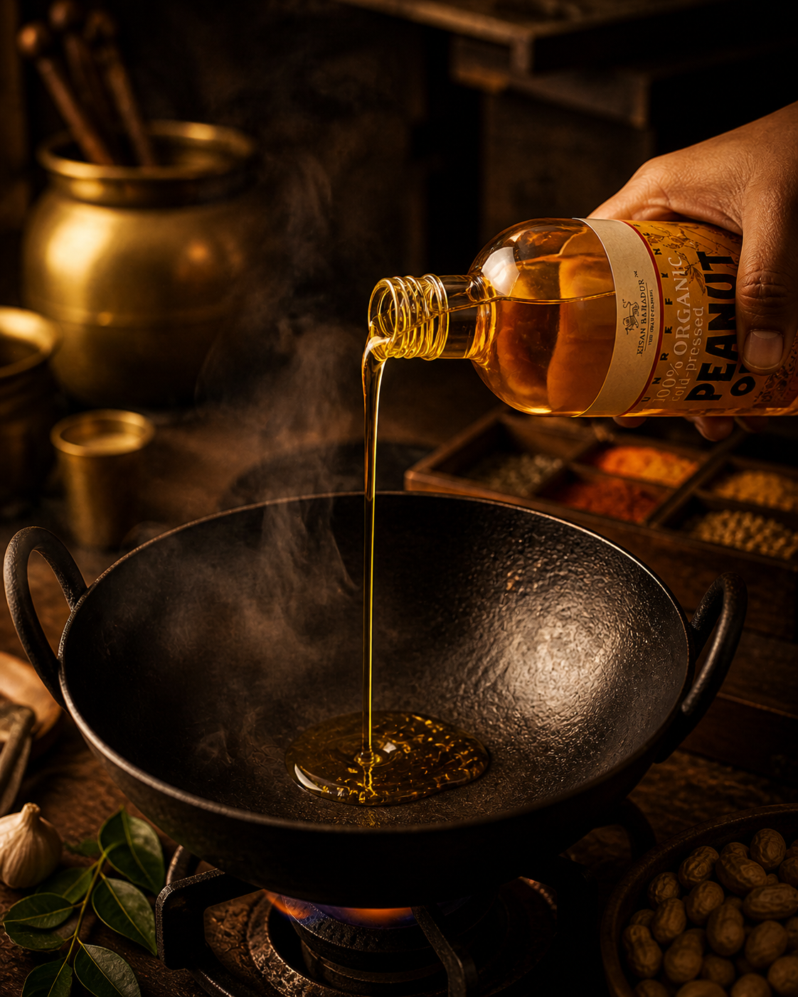 Cold Pressed Cooking Oils