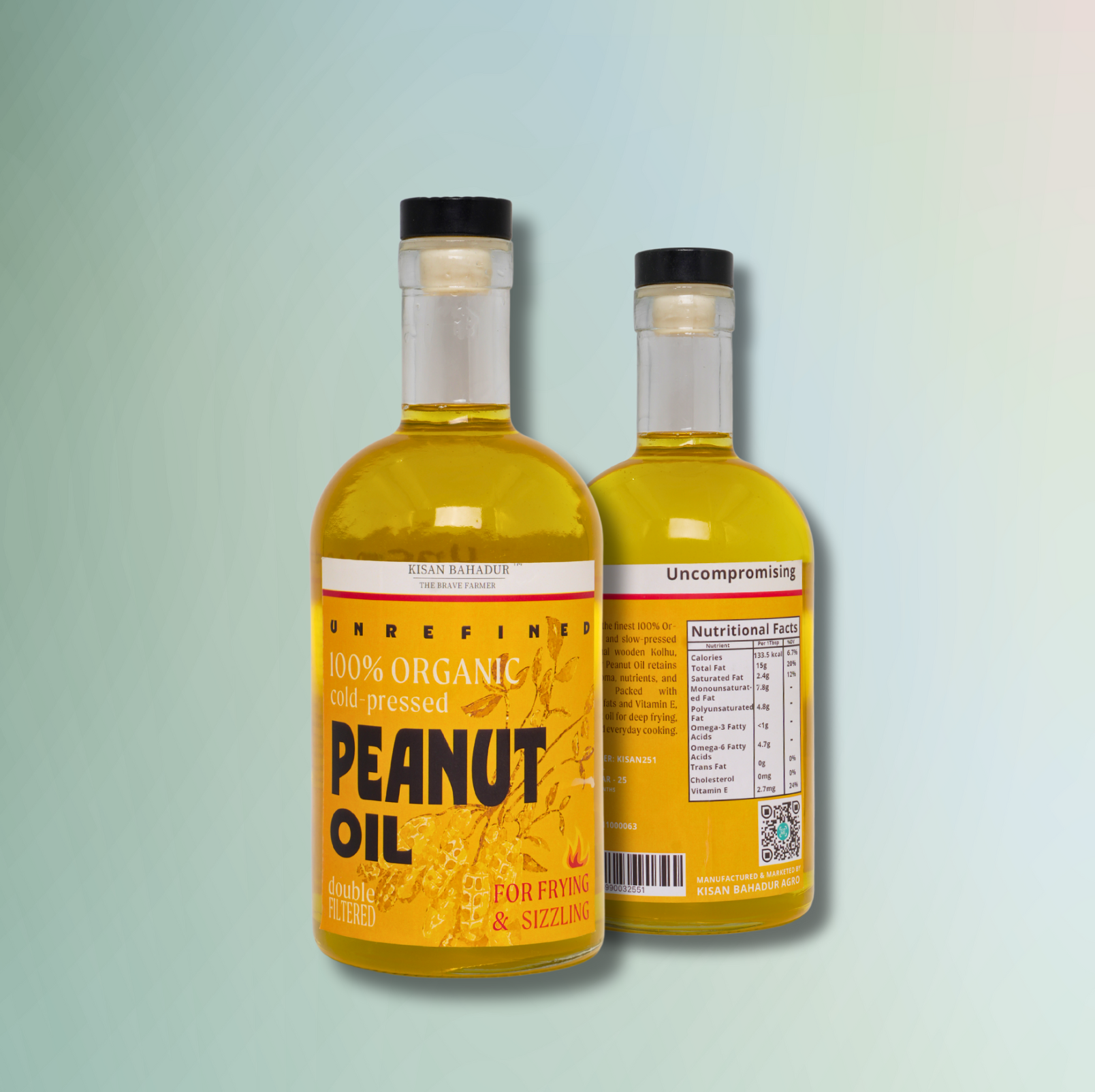 Organic Cold Pressed Peanut Oil