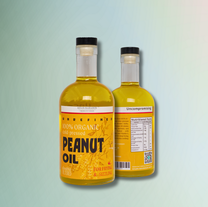 Organic Cold Pressed Peanut Oil