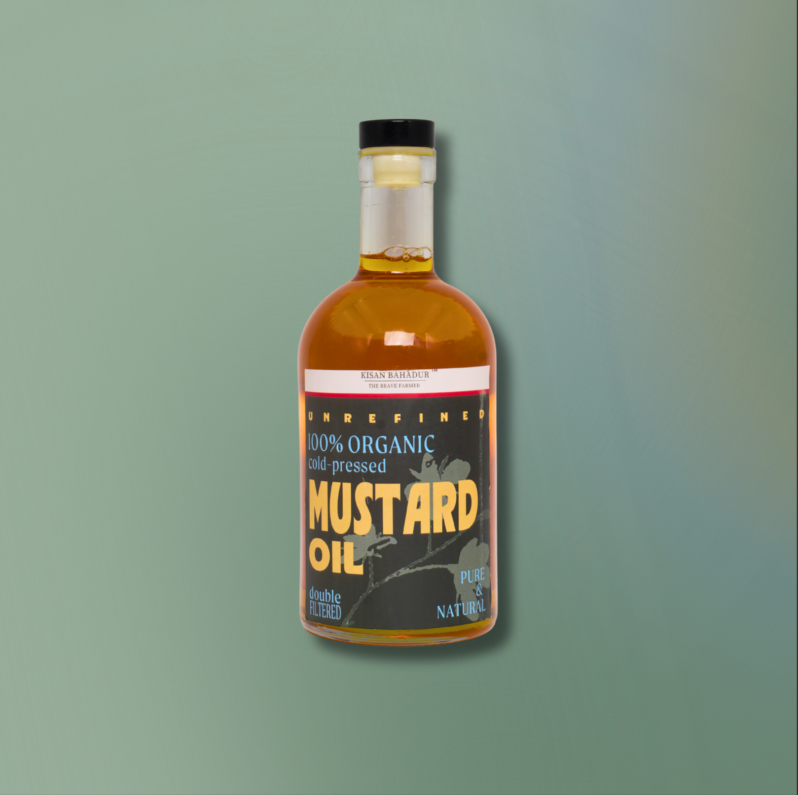 Organic Cold-Pressed Mustard Oil