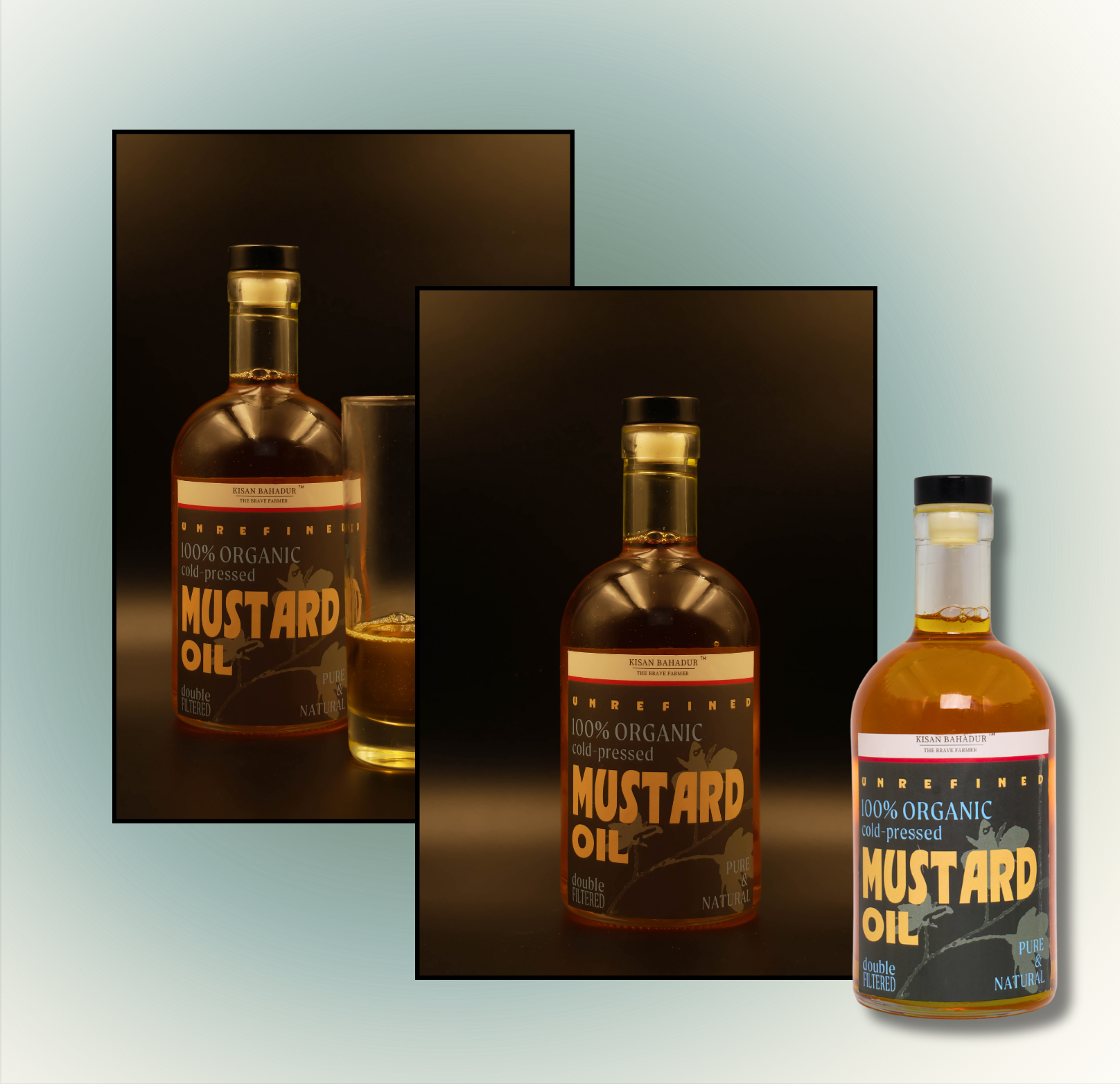 Organic Cold-Pressed Mustard Oil