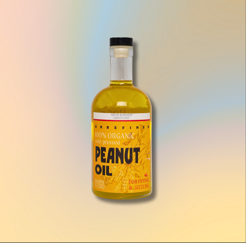 Organic Cold Pressed Peanut Oil